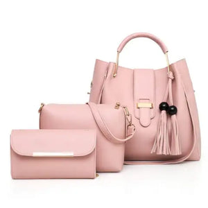 "Three-Piece Ladies Bag Set – Elegant, Versatile, and Perfectly Coordinated"