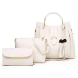 "Three-Piece Ladies Bag Set – Elegant, Versatile, and Perfectly Coordinated"