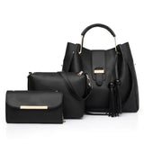 "Three-Piece Ladies Bag Set – Elegant, Versatile, and Perfectly Coordinated"