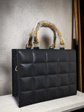 "Elegant Leather Bag for Ladies – Timeless Style and Sophistication"